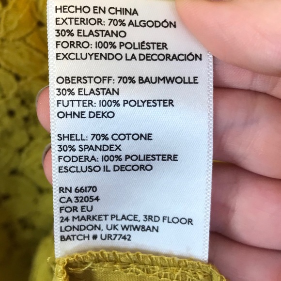 Urban Outfitters Kimchi Blue Lace Frock Dress - Picture 7 of 8